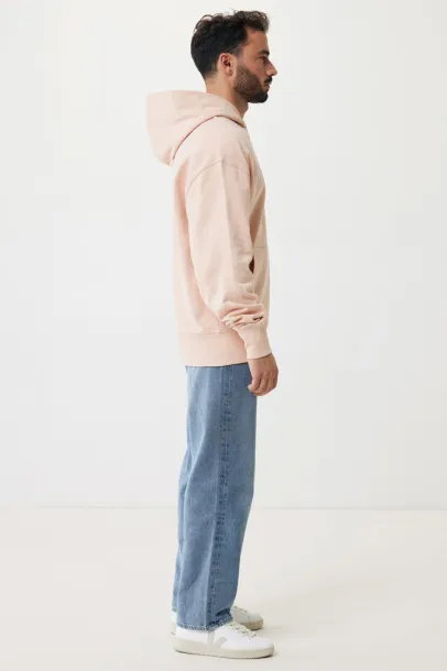  Iqoniq Yoho recycled cotton relaxed hoodie - iqoniq peach nectar 