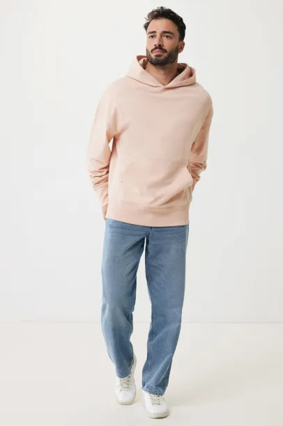  Iqoniq Yoho recycled cotton relaxed hoodie - iqoniq peach nectar 