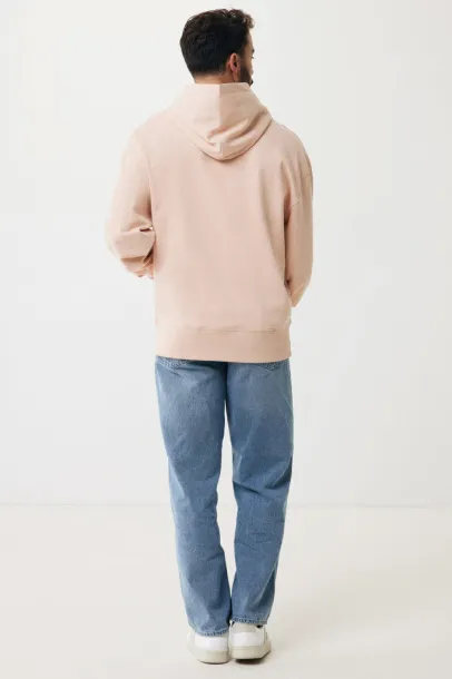  Iqoniq Yoho recycled cotton relaxed hoodie - iqoniq peach nectar 