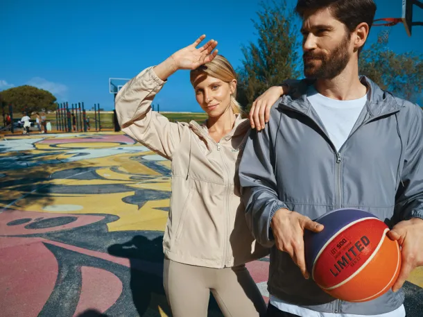  Iqoniq Logan unisex lagana jakna od recikliranog poliestera - iqoniq silver grey