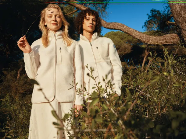  Iqoniq Diran recycled polyester pile fleece jacket - iqoniq Prirodna