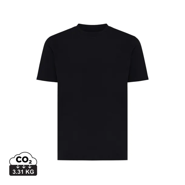  Iqoniq Sierra lightweight recycled cotton t-shirt  - iqoniq Black 