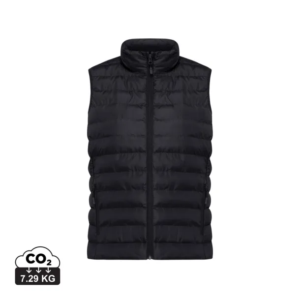  Iqoniq Meru women recycled polyester bodywarmer - iqoniq Black 