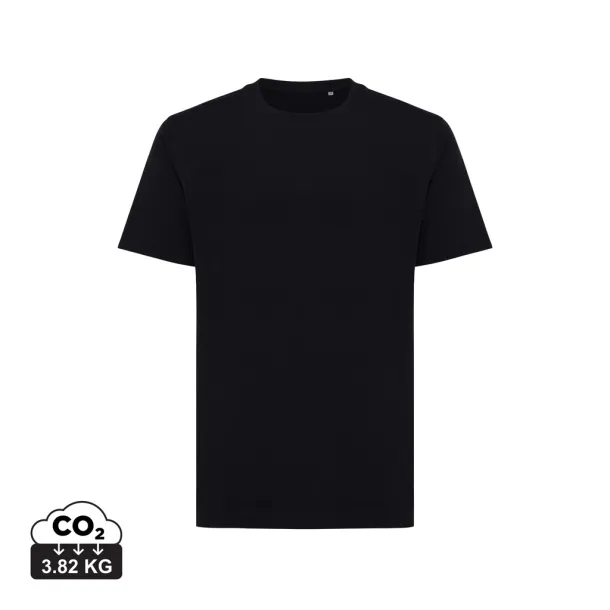  Iqoniq Kakadu relaxed recycled cotton t-shirt - iqoniq Black 