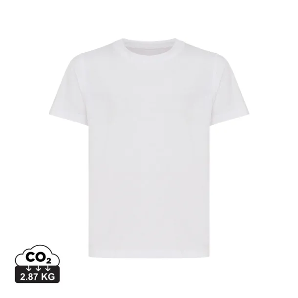  Iqoniq Koli kids lightweight recycled cotton t-shirt - iqoniq recycled white 