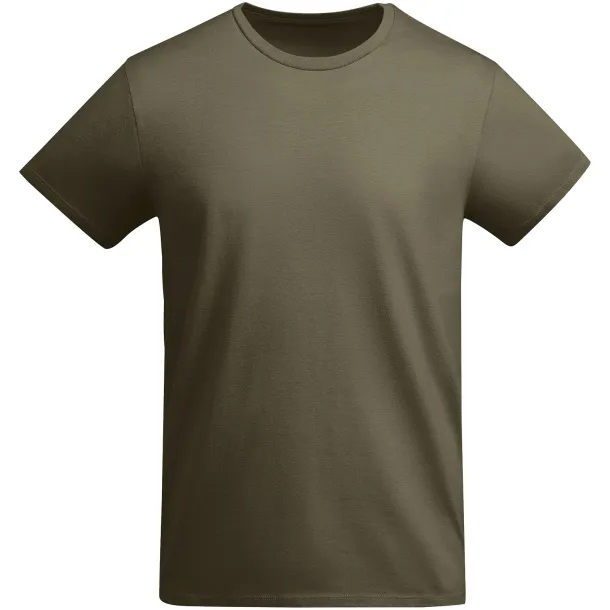 Breda dječja majica kratkih rukava od organskog pamuka, 175 g/m² - Roly Militar Green