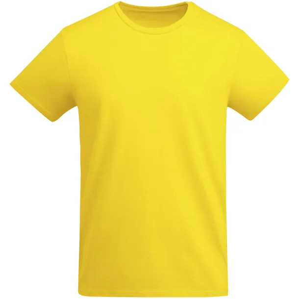 Breda organic cotton short sleeve kids t-shirt - Roly Yellow
