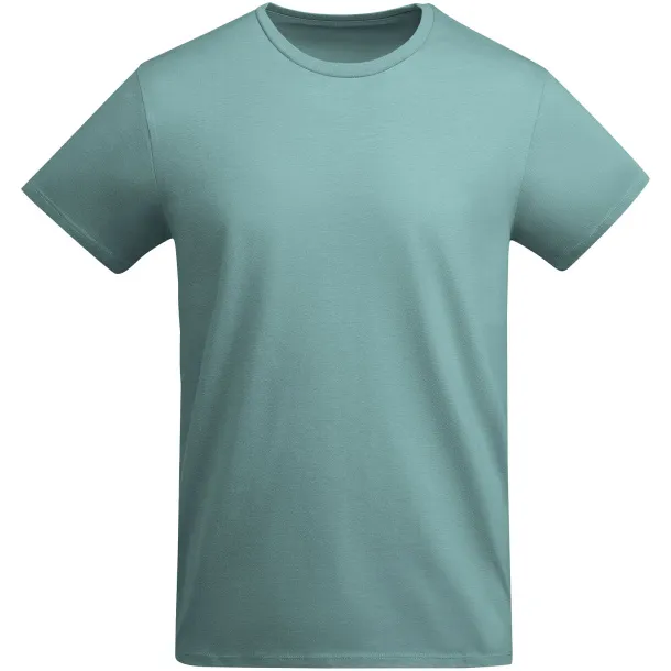 Breda organic cotton short sleeve kids t-shirt - Roly Dusty Blue