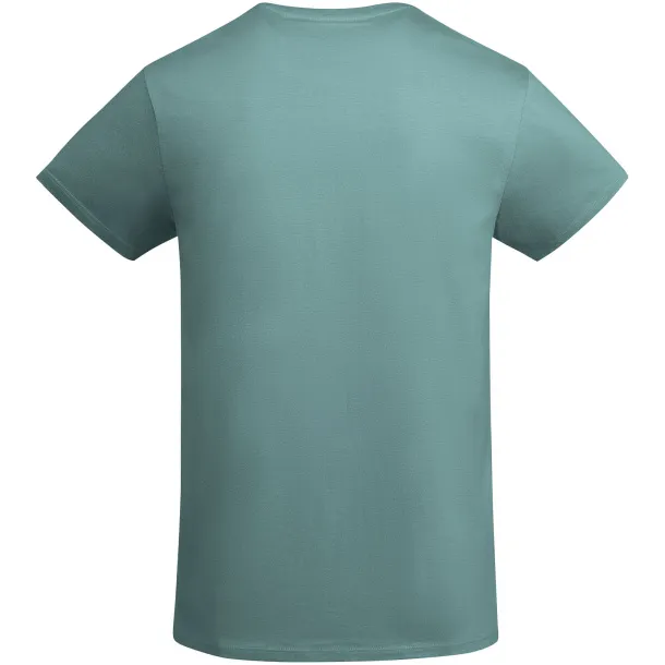 Breda organic cotton short sleeve kids t-shirt - Roly Dusty Blue