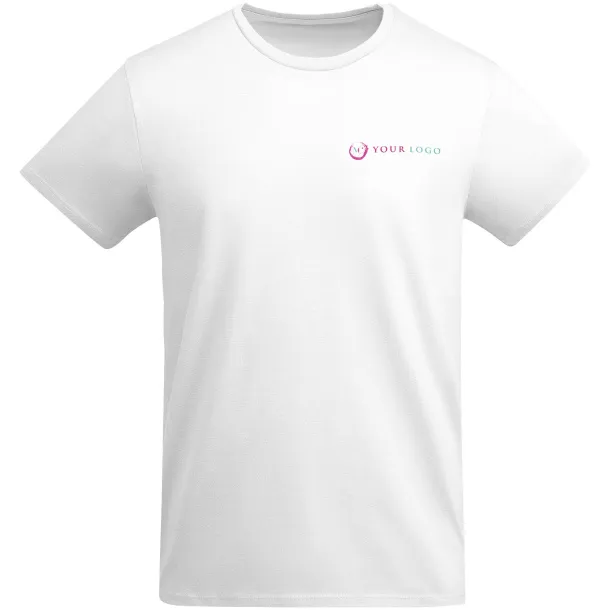 Breda organic cotton short sleeve kids t-shirt - Roly White