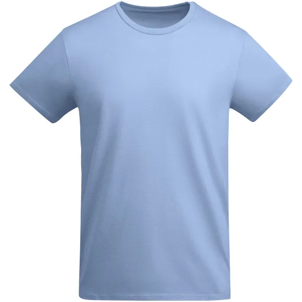Breda organic cotton short sleeve kids t-shirt - Roly Sky blue