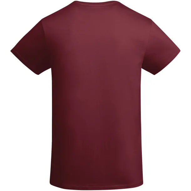 Breda organic cotton short sleeve kids t-shirt - Roly Garnet
