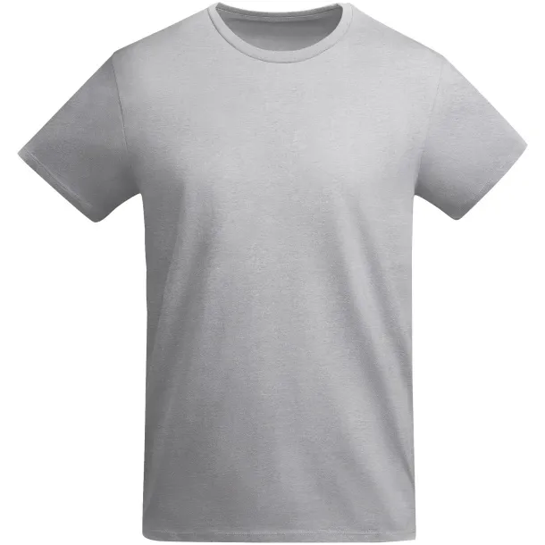 Breda dječja majica kratkih rukava od organskog pamuka - Roly Sport grey
