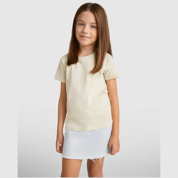 Breda organic cotton short sleeve kids t-shirt - Roly Crna