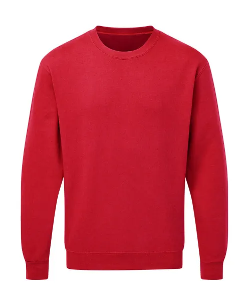  Muški pulover s okruglim izrezom, 280 g/m² - SG Crvena