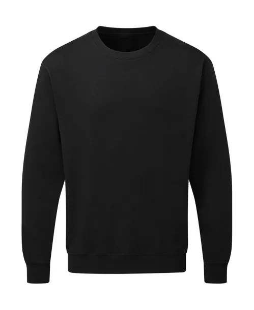 Muški pulover s okruglim izrezom, 280 g/m² - SG Crna