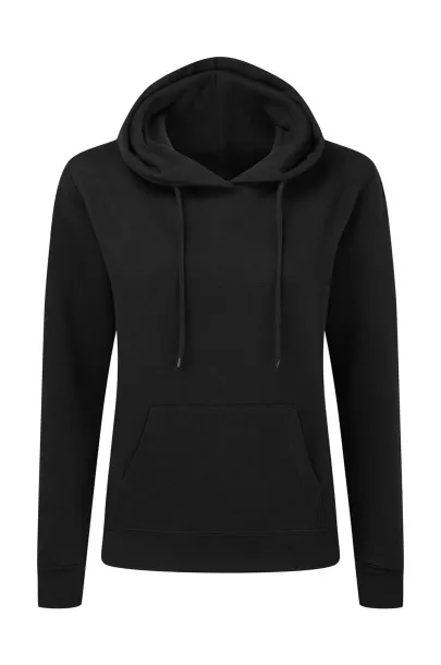  Ladies' Hooded Sweatshirt - SG Dark Black