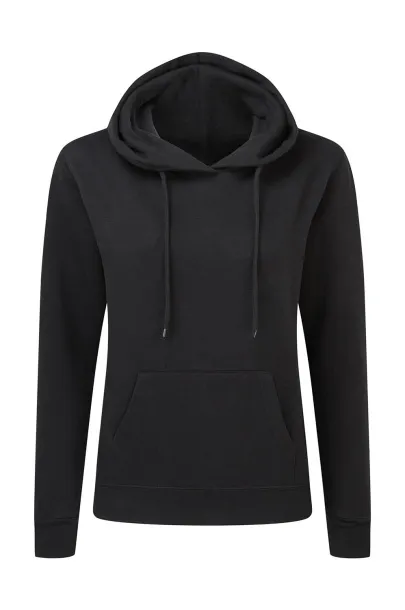  Ladies' Hooded Sweatshirt - SG Black