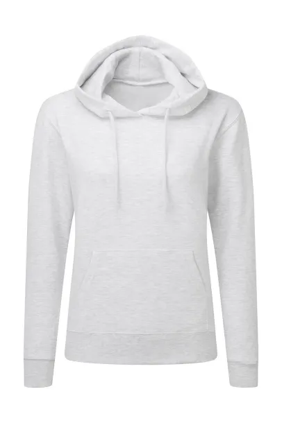  Ladies' Hooded Sweatshirt - SG Ash Grey