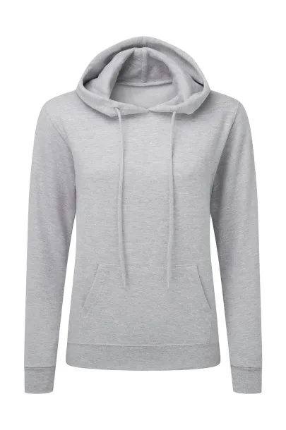  Ladies' Hooded Sweatshirt - SG Light Oxford