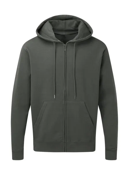  Men's Zip Hood - SG Charcoal