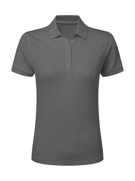  Ženska polo majica s elastinom, 215 g/m² - SG Signature Ugljen