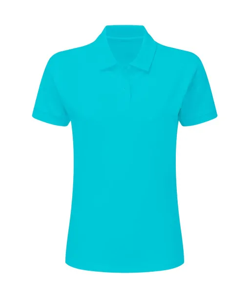  Ženska pamučna polo majica, 180 g/m² - SG Originals Turquoise