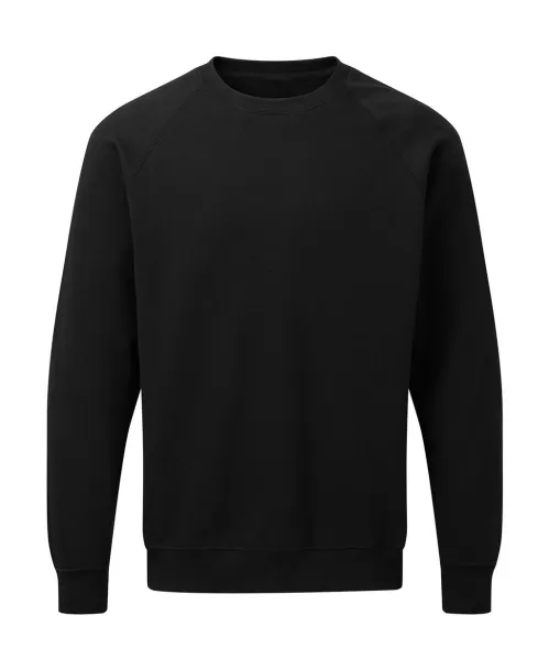  Muški raglan pulover, 280 g/m² - SG Crna