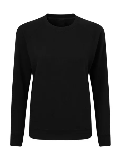  Ženski raglan pulover, 280 g/m² - SG Crna