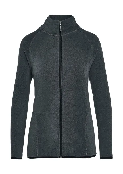  Ladies' Full Zip Microfleece - SG Signature Charcoal