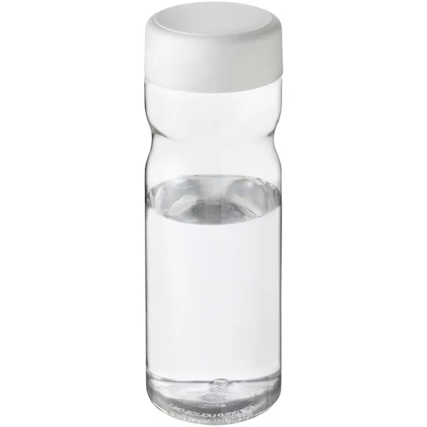 H2O Eco Base 650 ml screw cap water bottle - Unbranded White White