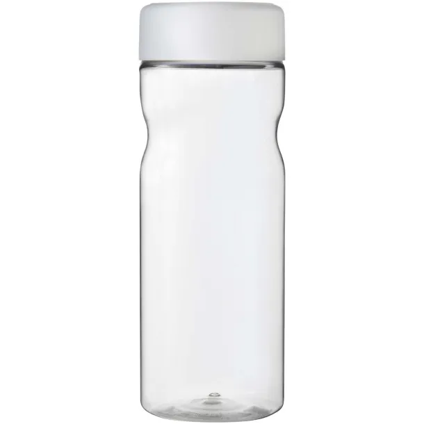 H2O Eco Base 650 ml screw cap water bottle - Unbranded White White