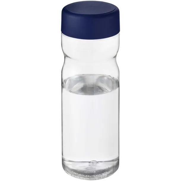 H2O Eco Base 650 ml screw cap water bottle - Unbranded White Blue