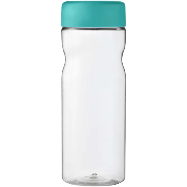 H2O Eco Base 650 ml screw cap water bottle - Unbranded White Aqua blue