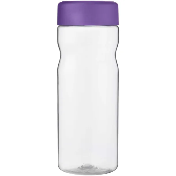 H2O Eco Base 650 ml screw cap water bottle - Unbranded White Purple