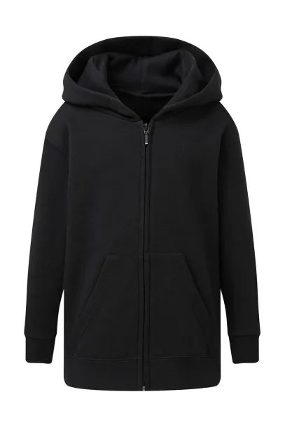  Zip Hood Kids, 280 g/m² - SG Originals Crna