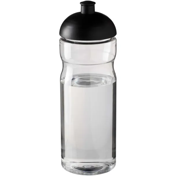 H2O Eco 650 ml dome lid sport bottle - Unbranded White Solid black