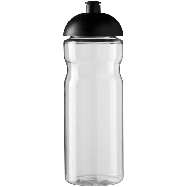 H2O Eco 650 ml dome lid sport bottle - Unbranded White Solid black