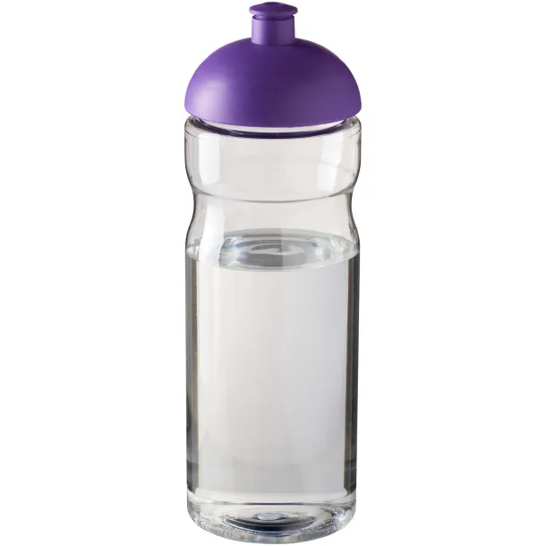 H2O Eco 650 ml dome lid sport bottle - Unbranded White Purple