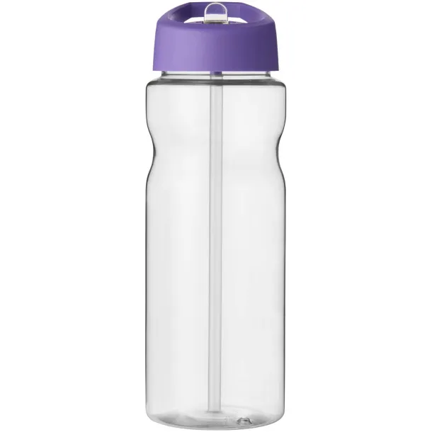 H2O Eco 650 ml spout lid sport bottle - Unbranded White Purple