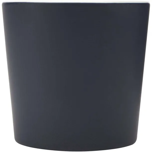 Cali 370 ml ceramic mug with matt finish - Unbranded Navy Blue