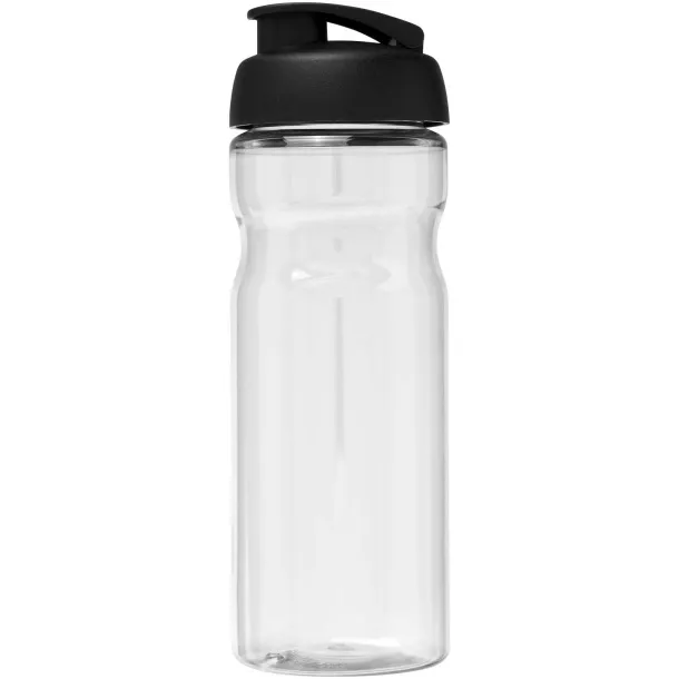 H2O Eco 650 ml flip lid sport bottle - Unbranded White Solid black