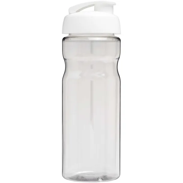 H2O Eco 650 ml flip lid sport bottle - Unbranded White White