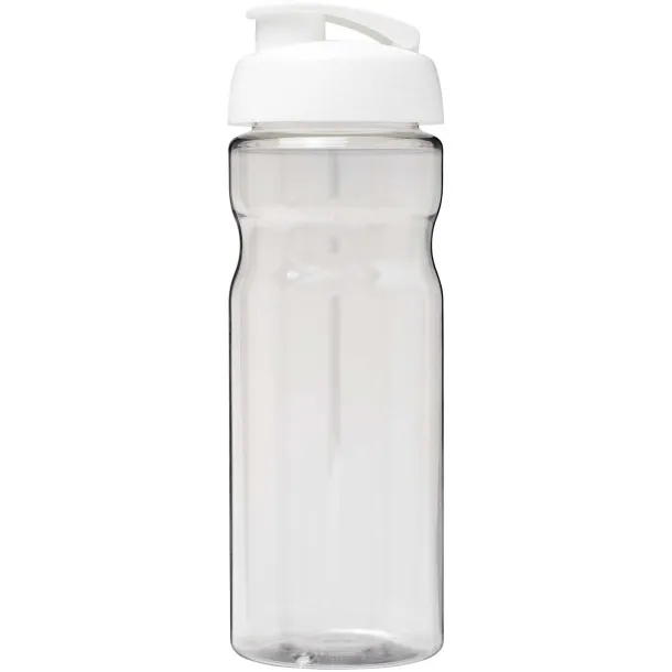 H2O Eco 650 ml flip lid sport bottle - Unbranded White White