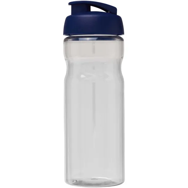 H2O Eco 650 ml flip lid sport bottle - Unbranded White Blue