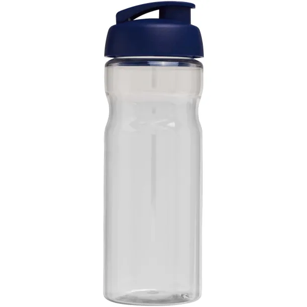 H2O Eco 650 ml flip lid sport bottle - Unbranded White Blue