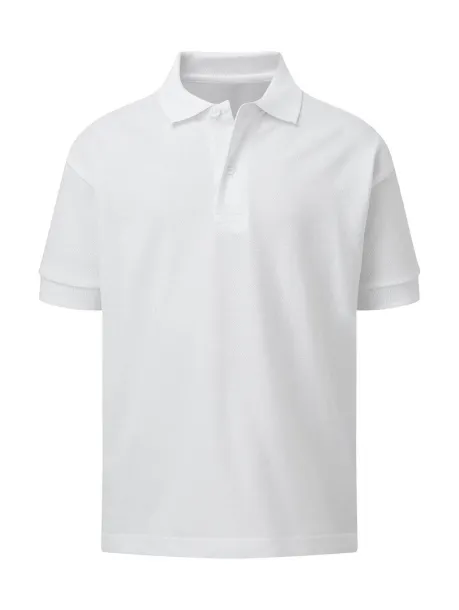  Dječja pamučna polo majica, 180 g/m² - SG Bijela