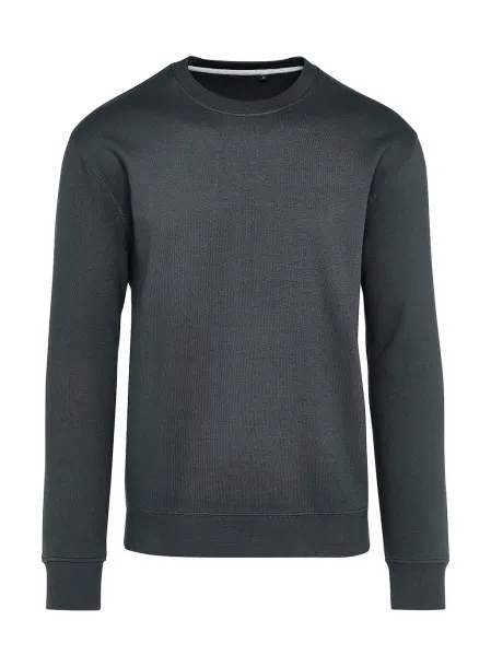 SG Signature Tagless Crew Neck Sweatshirt Unisex - SG Signature Charcoal