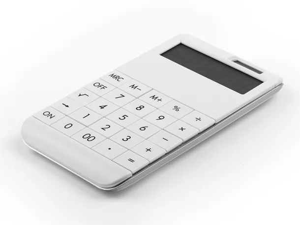 AXIOM DIGITS Calculator. 12 digits Bijela