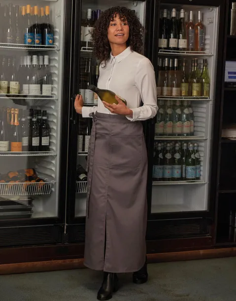  Berlin Long Bistro Apron with Vent and Pocket - SG Accessories - BISTRO